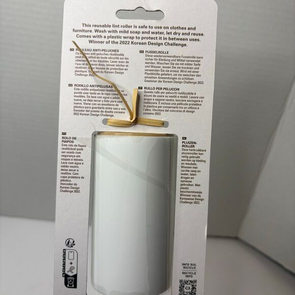 Kikkerland Kobe Lint Roller Reusable Dachshund Lint Roller Brown Dog NWT - Picture 5 of 6
